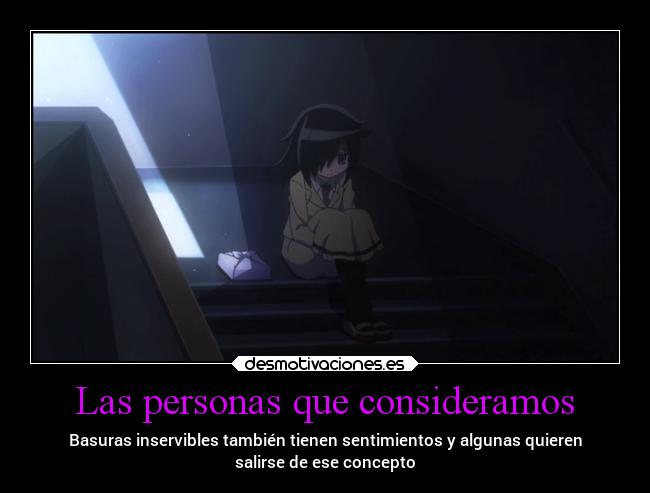 Las personas que consideramos - 