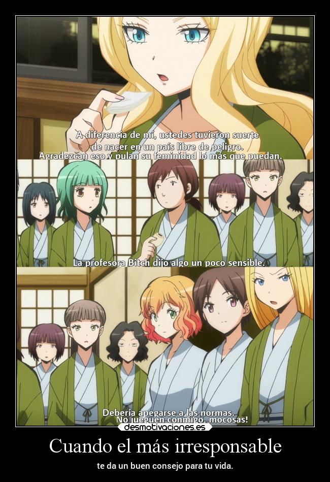 carteles anime vida consejo dar raptorhunters papel desmotivaciones