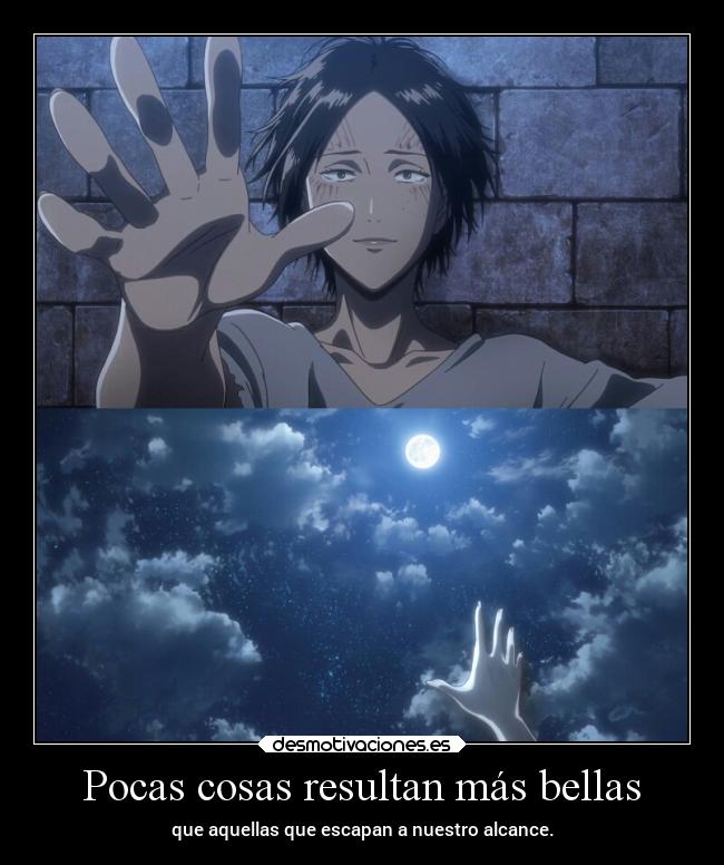 Pocas cosas resultan más bellas -