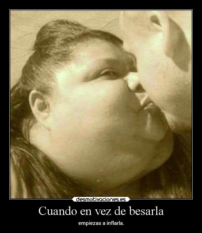 Cuando en vez de besarla - 