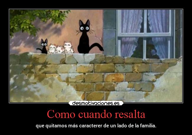 carteles caracter anime gatos resaltar desmotivaciones