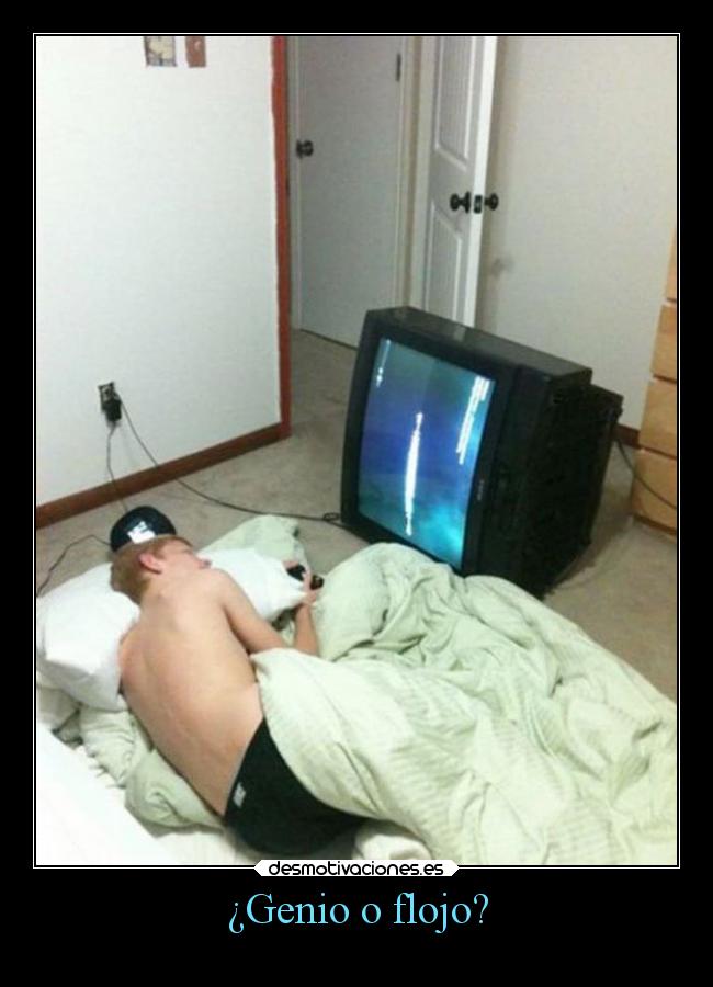 ¿Genio o flojo? -