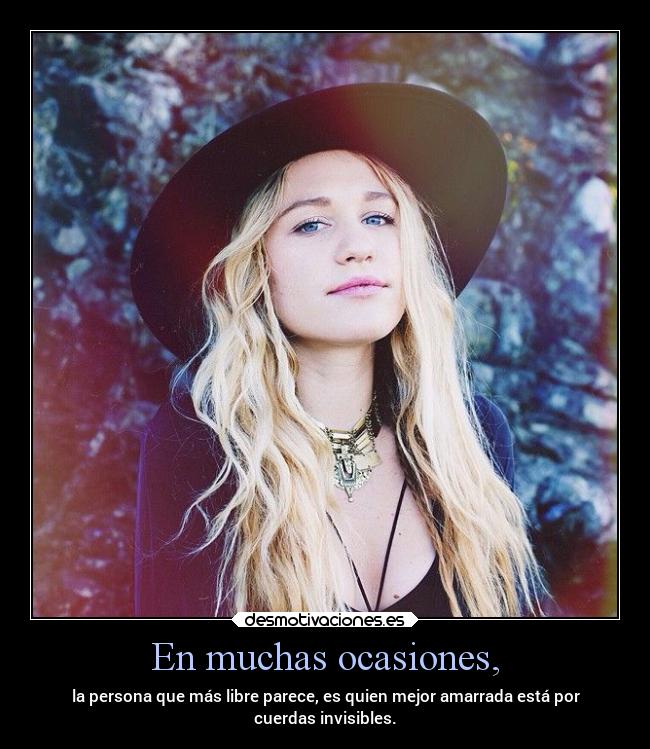 En muchas ocasiones, - 