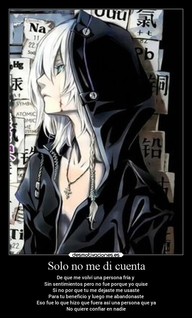 Solo no me di cuenta - 