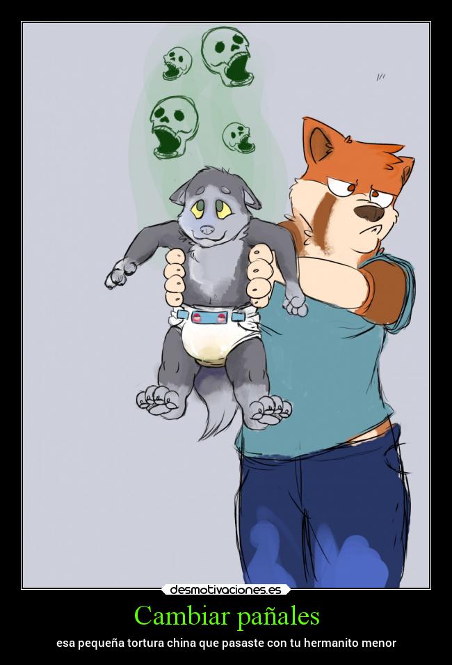 Cambiar pañales -