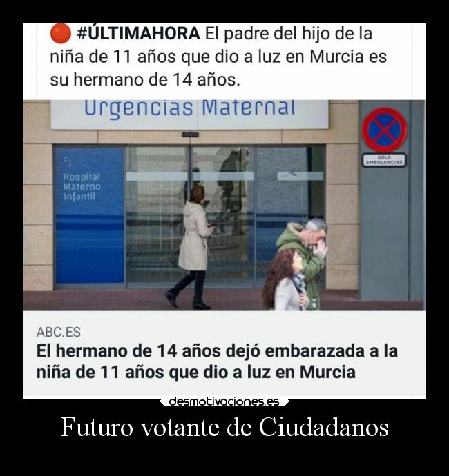 Futuro votante de Ciudadanos -