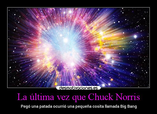 La última vez que Chuck Norris - 
