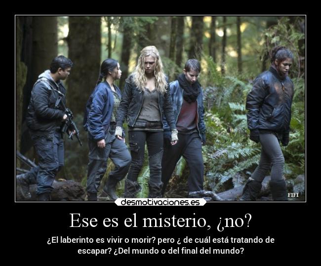 Ese es el misterio, ¿no? -