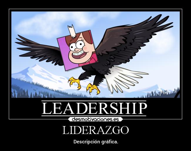 LIDERAZGO - Descripción gráfica.