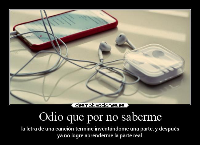 carteles odio musica vida mundo rock pensamientos desmotivaciones canciones bratdevil bratztitos desmotivaciones