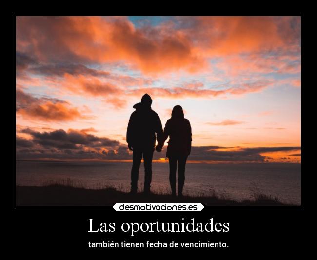 Las oportunidades - 