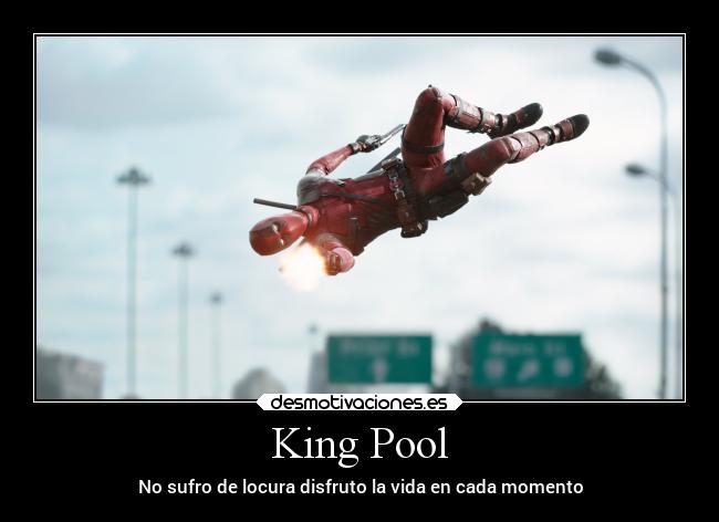 King Pool - No sufro de locura disfruto la vida en cada momento