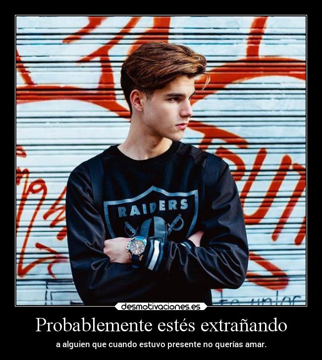 Probablemente estés extrañando -