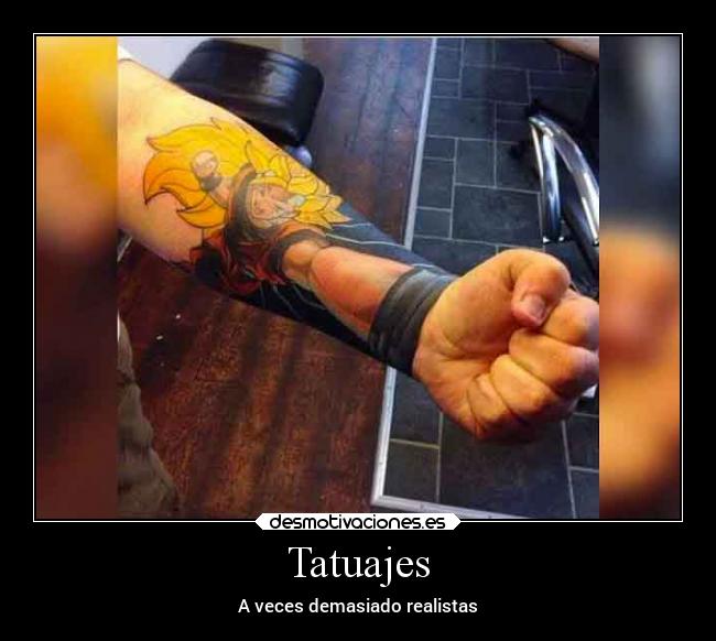 Tatuajes - A veces demasiado realistas