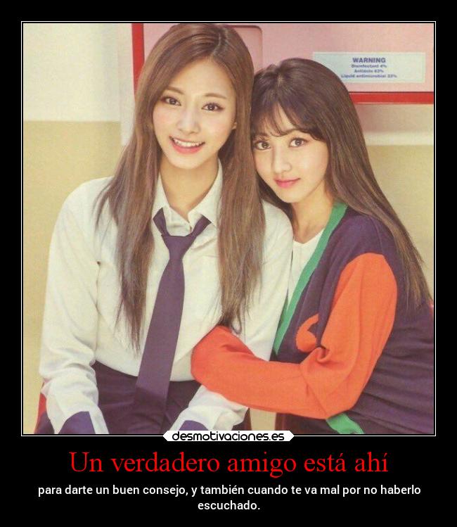 Un verdadero amigo está ahí - 