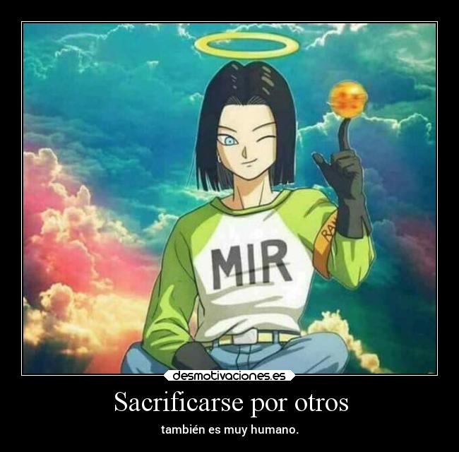 Sacrificarse por otros - 