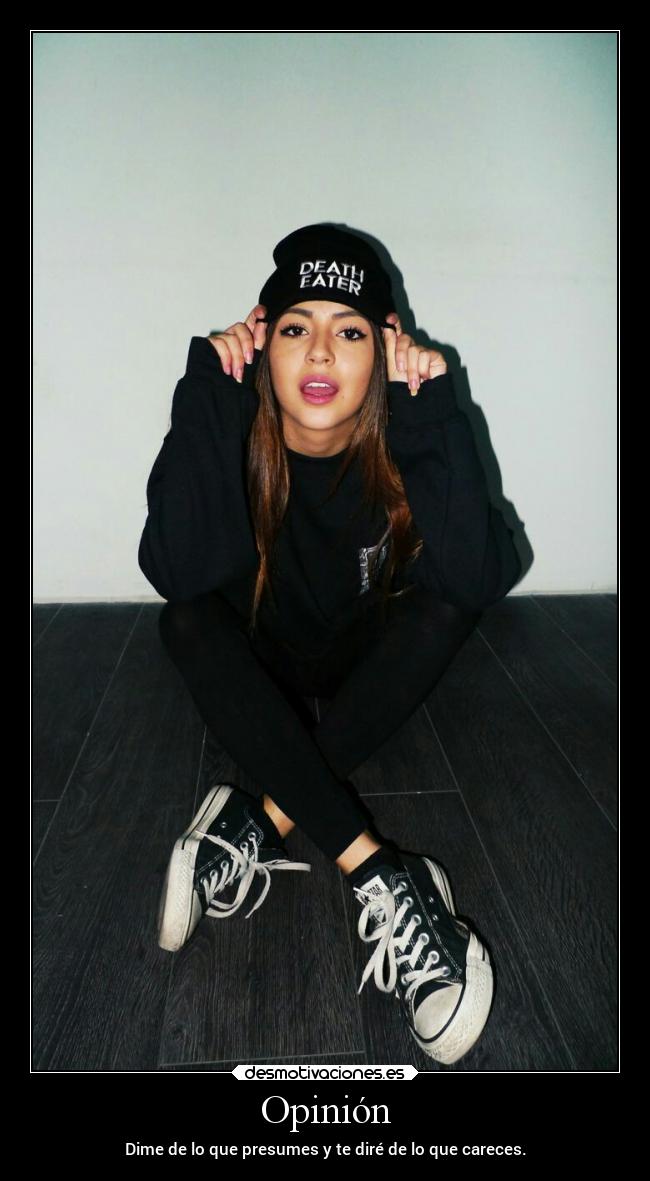 Opinión - Dime de lo que presumes y te diré de lo que careces.