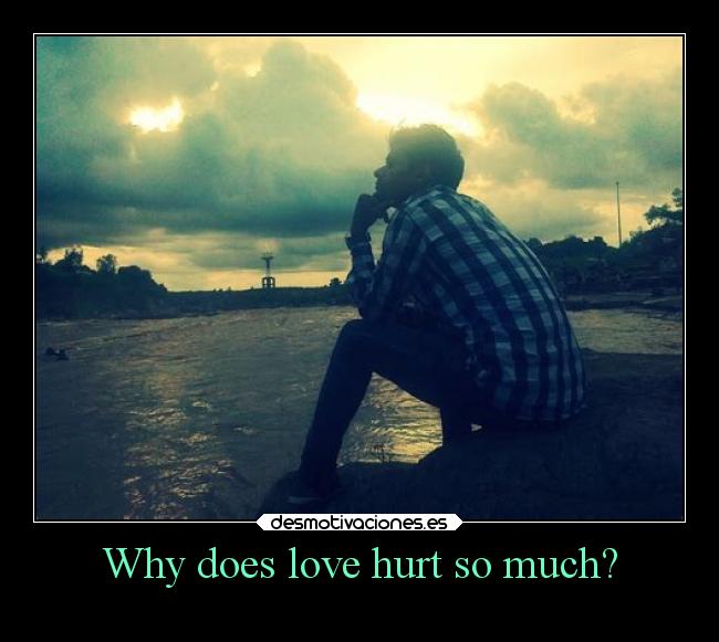 Why does love hurt so much? - 