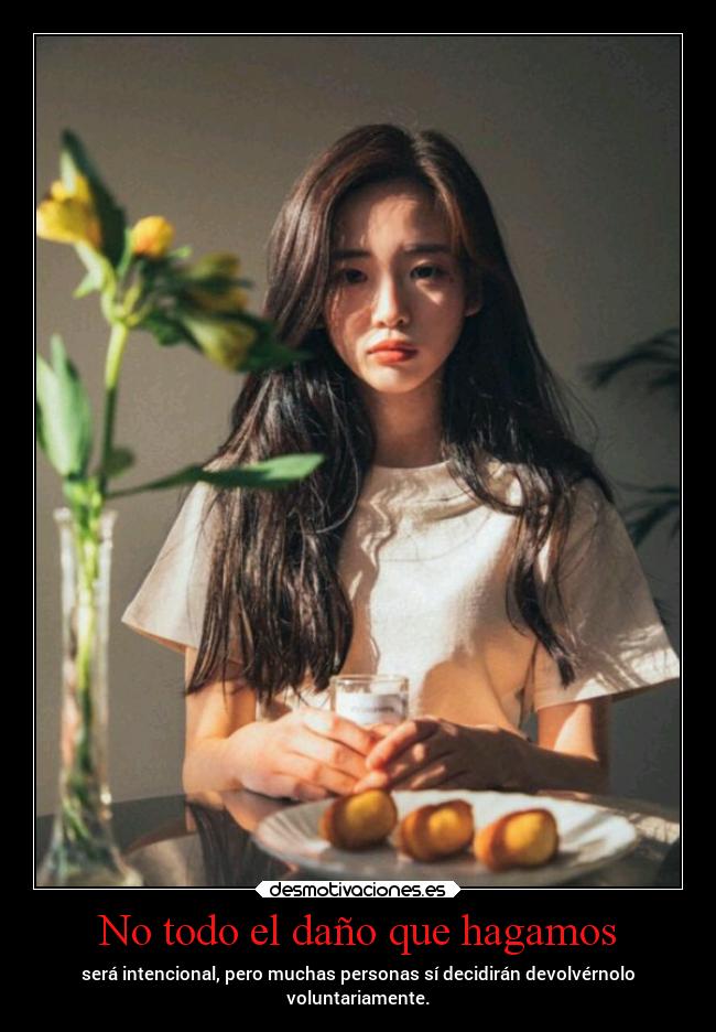 No todo el daño que hagamos -