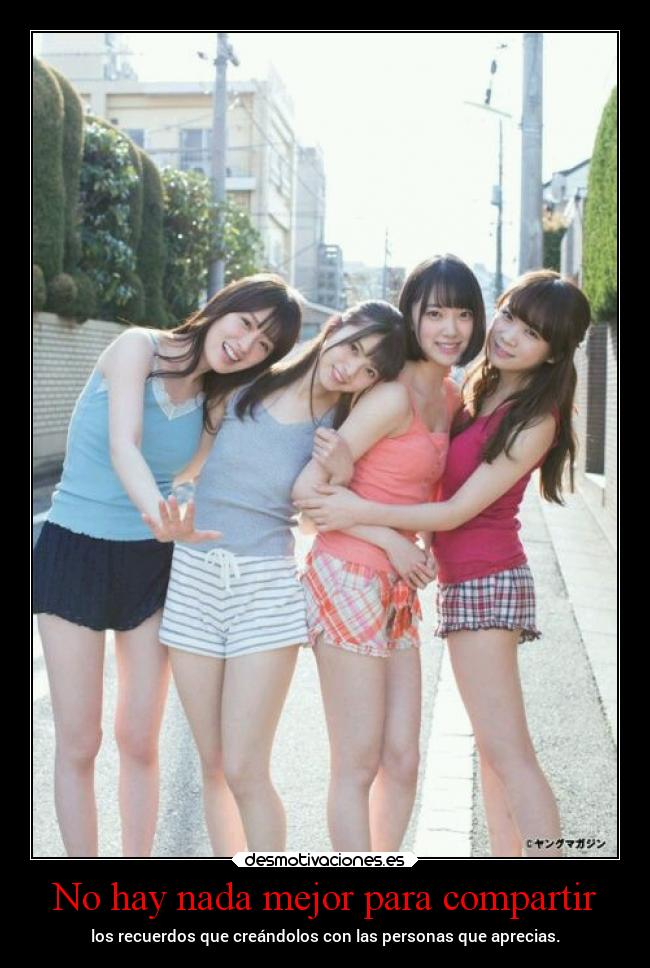 No hay nada mejor para compartir -