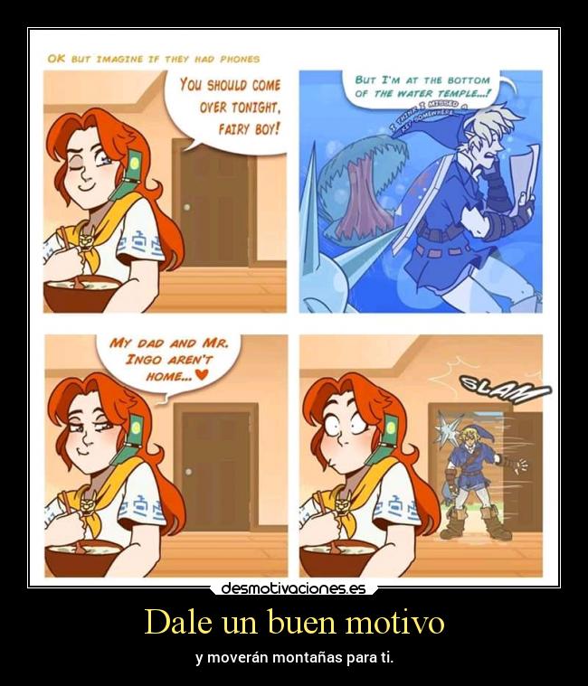 carteles videojuegos zelda montanas desmotivaciones