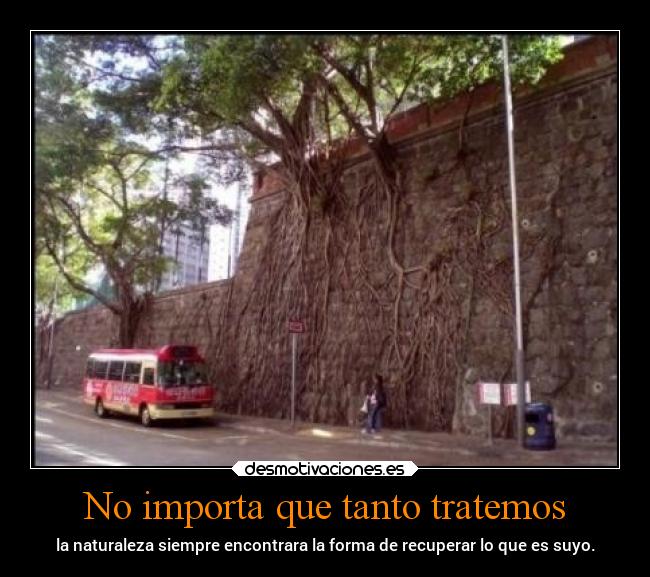 No importa que tanto tratemos - 