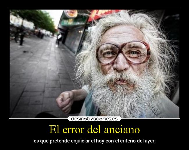 El error del anciano -