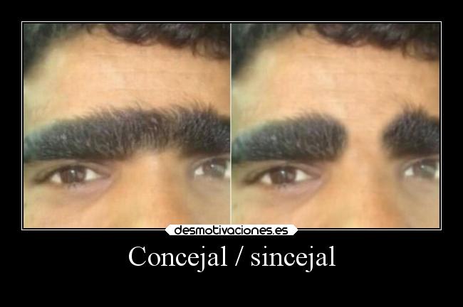 Concejal / sincejal - 