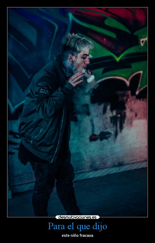 Para el que dijo - este niño fracasa