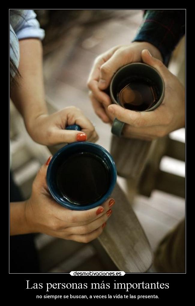 Las personas más importantes -