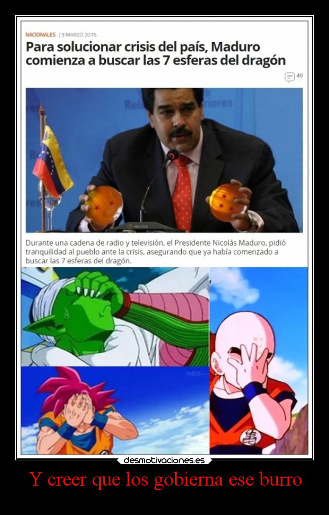 Y creer que los gobierna ese burro - 