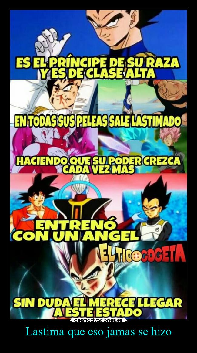 Lastima que eso jamas se hizo -