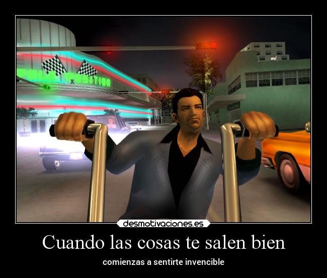 carteles confianza videojuegos esperanza tommyvercetti gtavc desmotivaciones