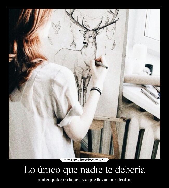 Lo único que nadie te debería - 