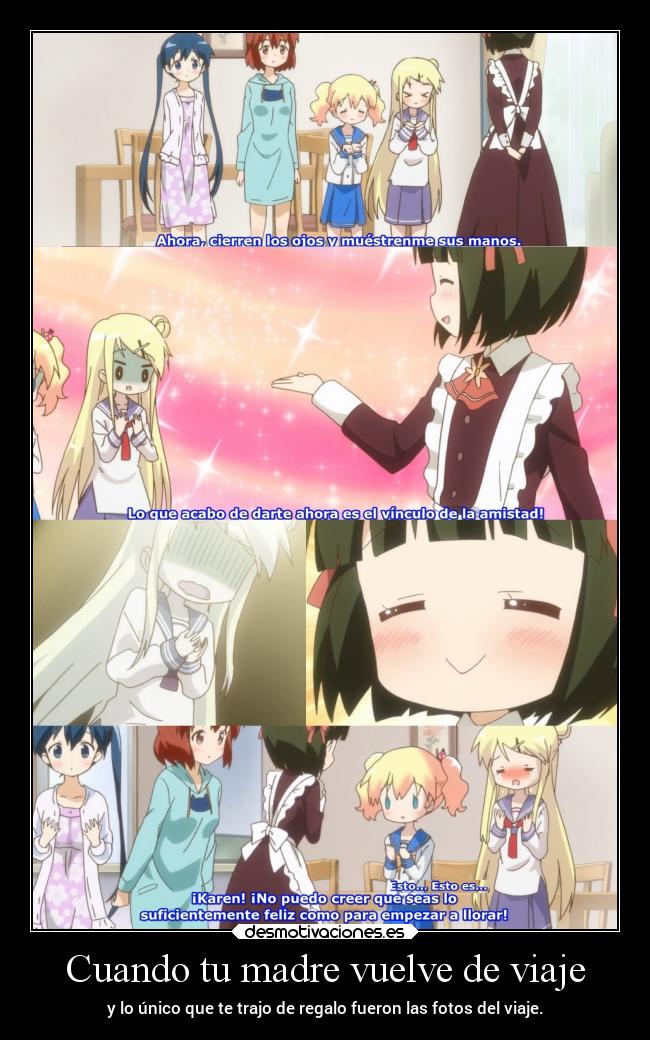 carteles madre anime madre viaje volver foto raptorhunters dar traer recuerdo erosekai desmotivaciones