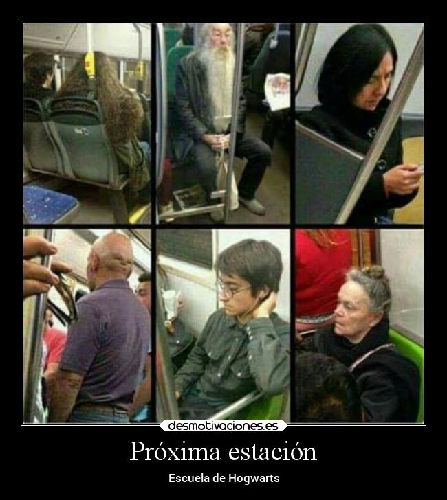 Próxima estación - Escuela de Hogwarts