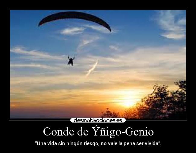 Conde de Ýñigo-Genio - 