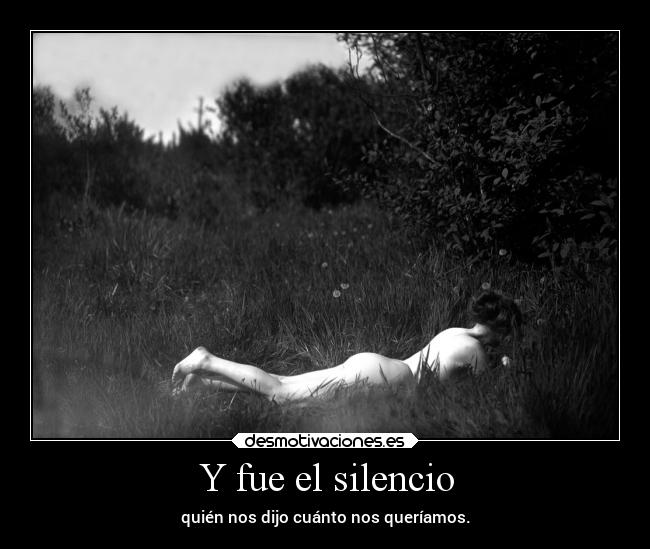 Y fue el silencio - 