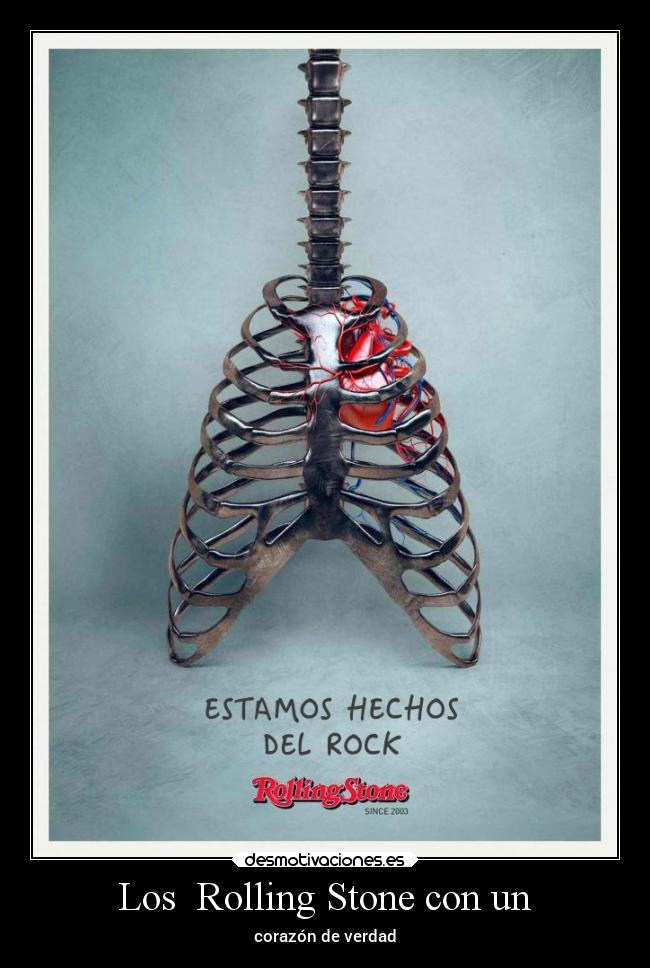 Los Rolling Stone con un - corazón de verdad