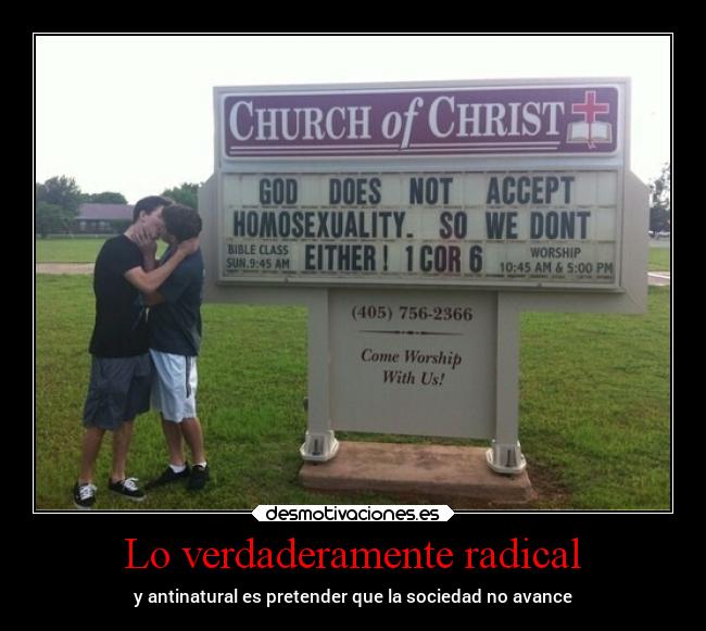 Lo verdaderamente radical - 