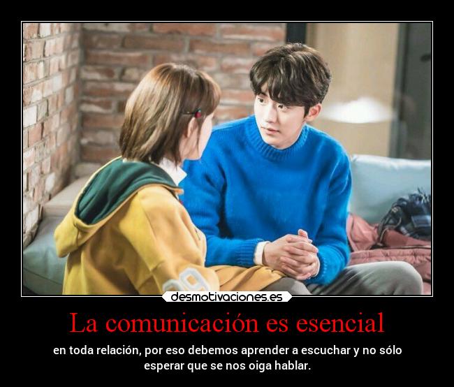 La comunicación es esencial -