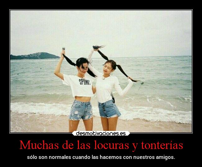 Muchas de las locuras y tonterías -