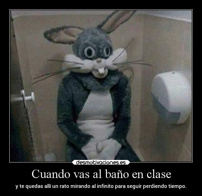 Cuando vas al baño en clase - 