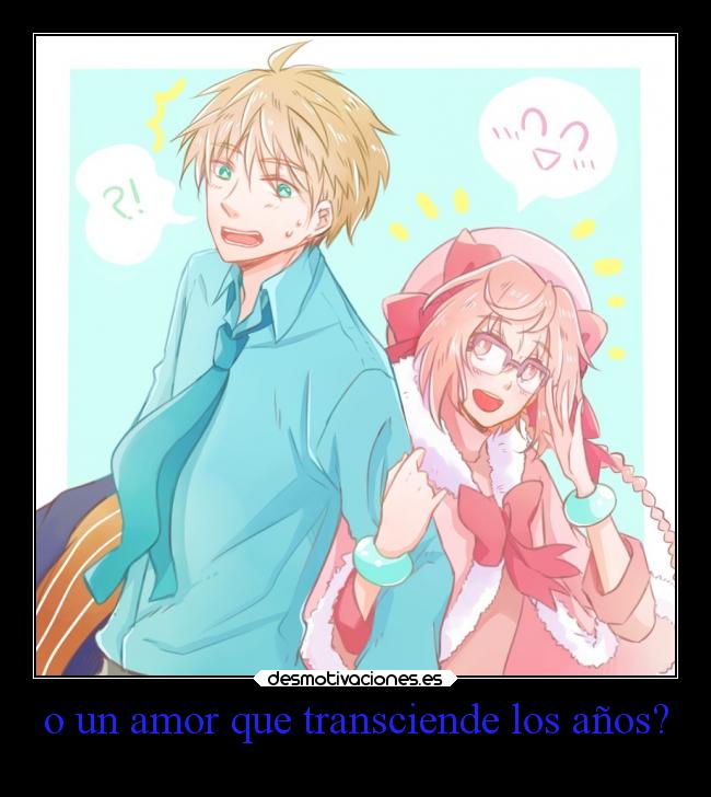 o un amor que transciende los años? -