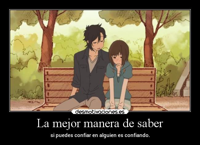 La mejor manera de saber -