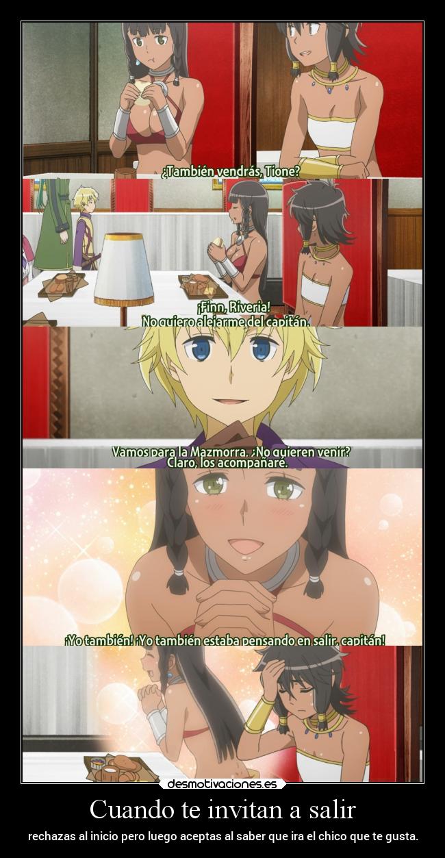 Cuando te invitan a salir - 