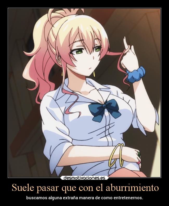 carteles anime sexo aep pkf tmlcbr personas chicas pechos sexys belleza oppai yukama yame hajimetenogal desmotivaciones