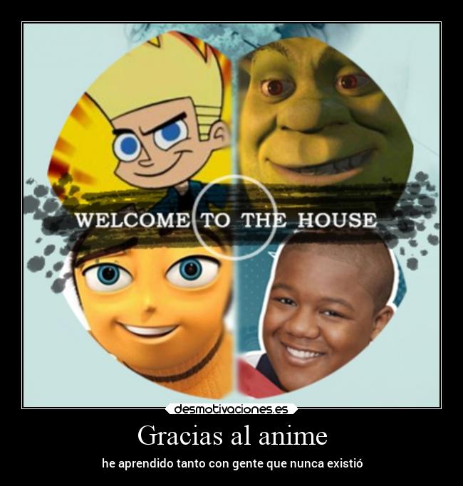 Gracias al anime -