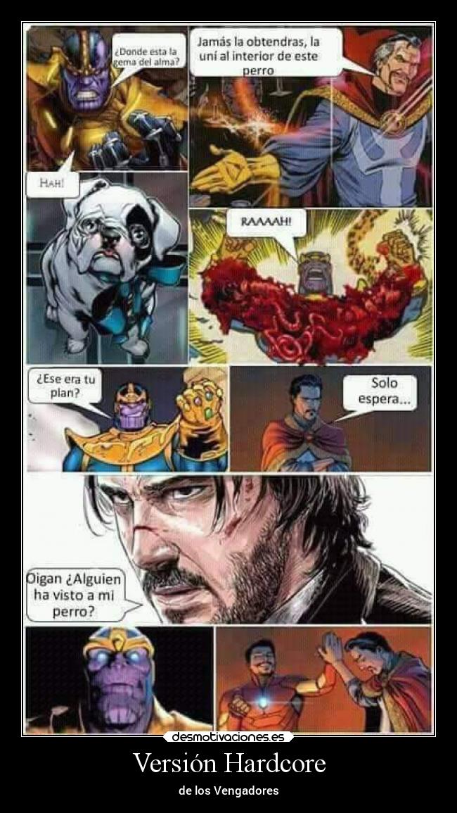 Versión Hardcore - de los Vengadores