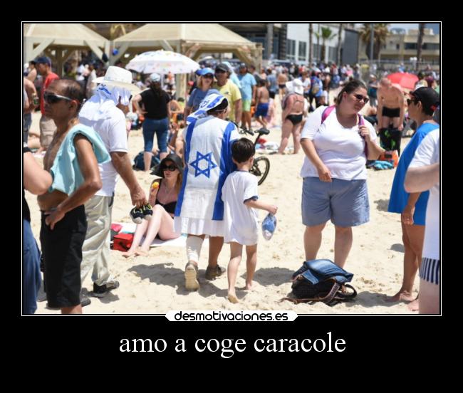 amo a coge caracole - 